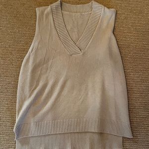 Tan Sweater Vest